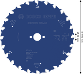 BoschEXPERT 木工圆锯片 190mm T24，适用于木材。